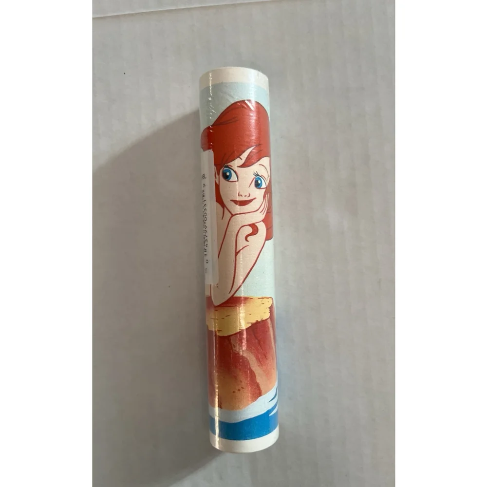 Disney Princess Prepasted Wallpaper Border 15 Ft Ariel Little Mermaid Vtg 90’s